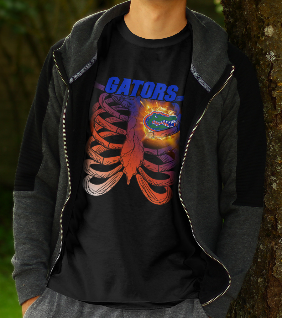 Gators Florida Gators Logo Ribcage T-Shirt