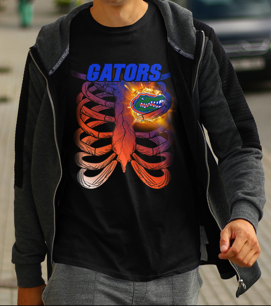 Gators Florida Gators Logo Ribcage T-Shirt