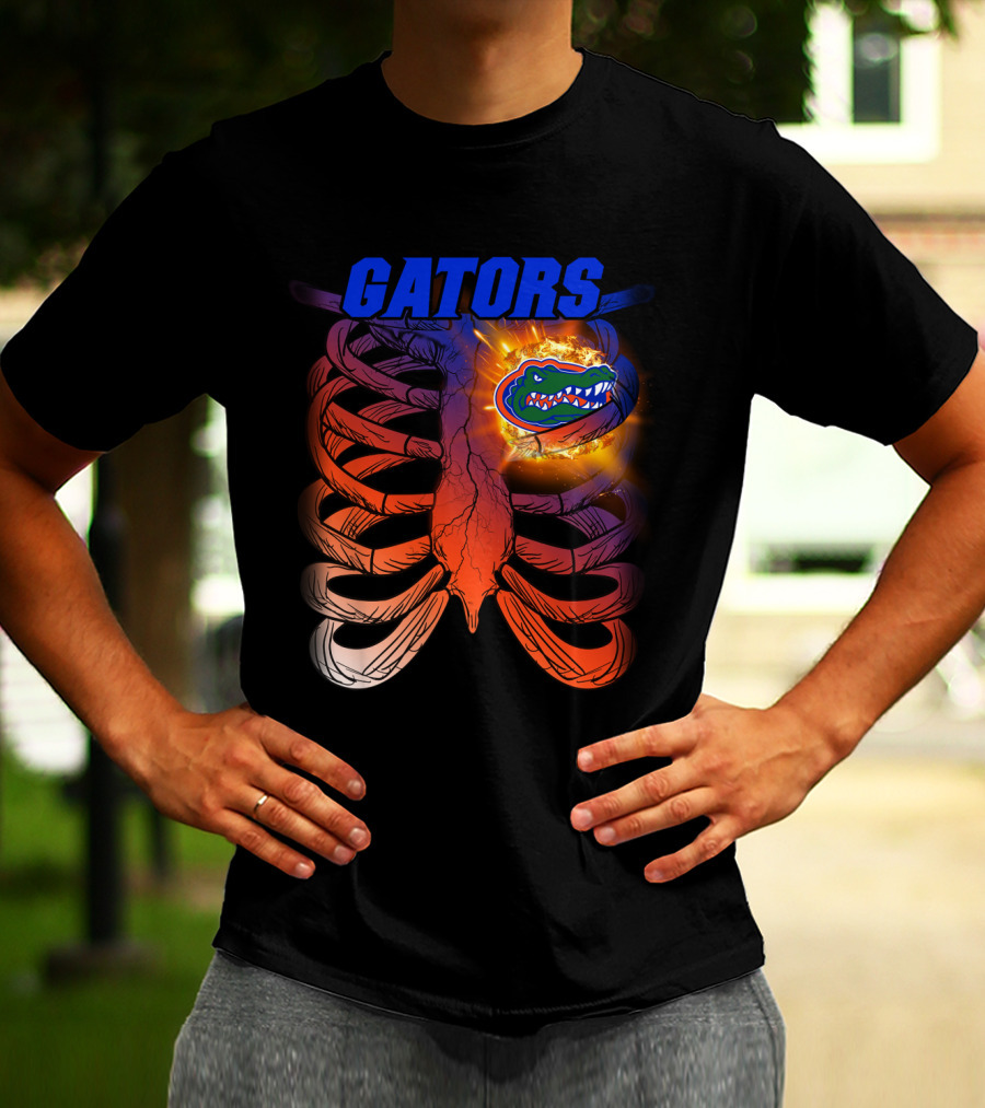 Gators Florida Gators Logo Ribcage T-Shirt