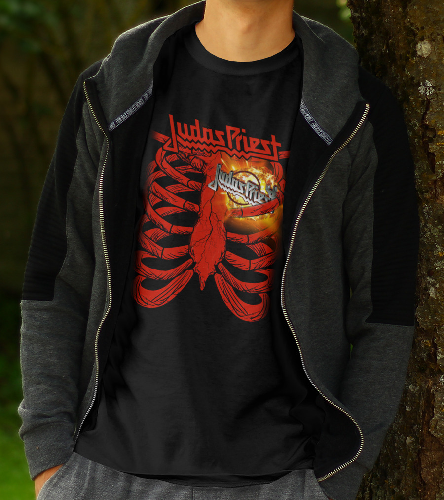 Judas Priest Ribcage Explosive T-Shirt