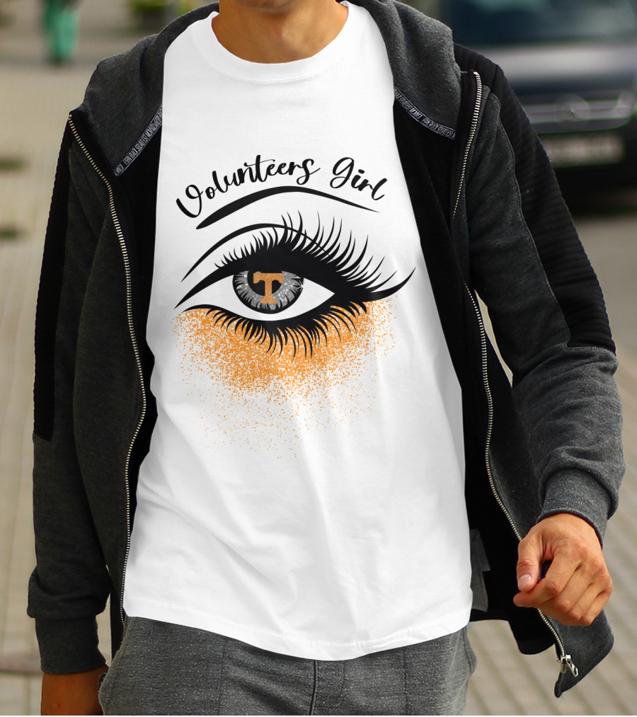 Volunteers Girl Tennessee Volunteers Eye T-Shirt
