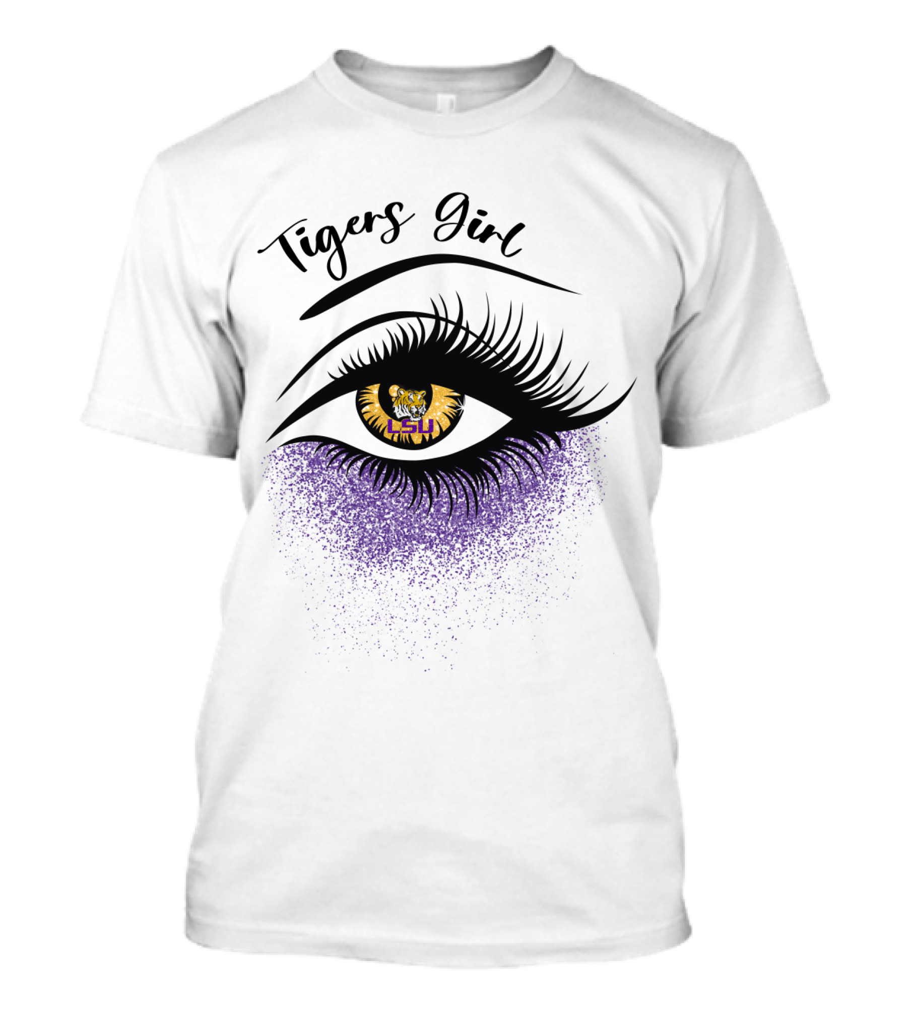 LSU Tigers Girl Eye T-Shirt