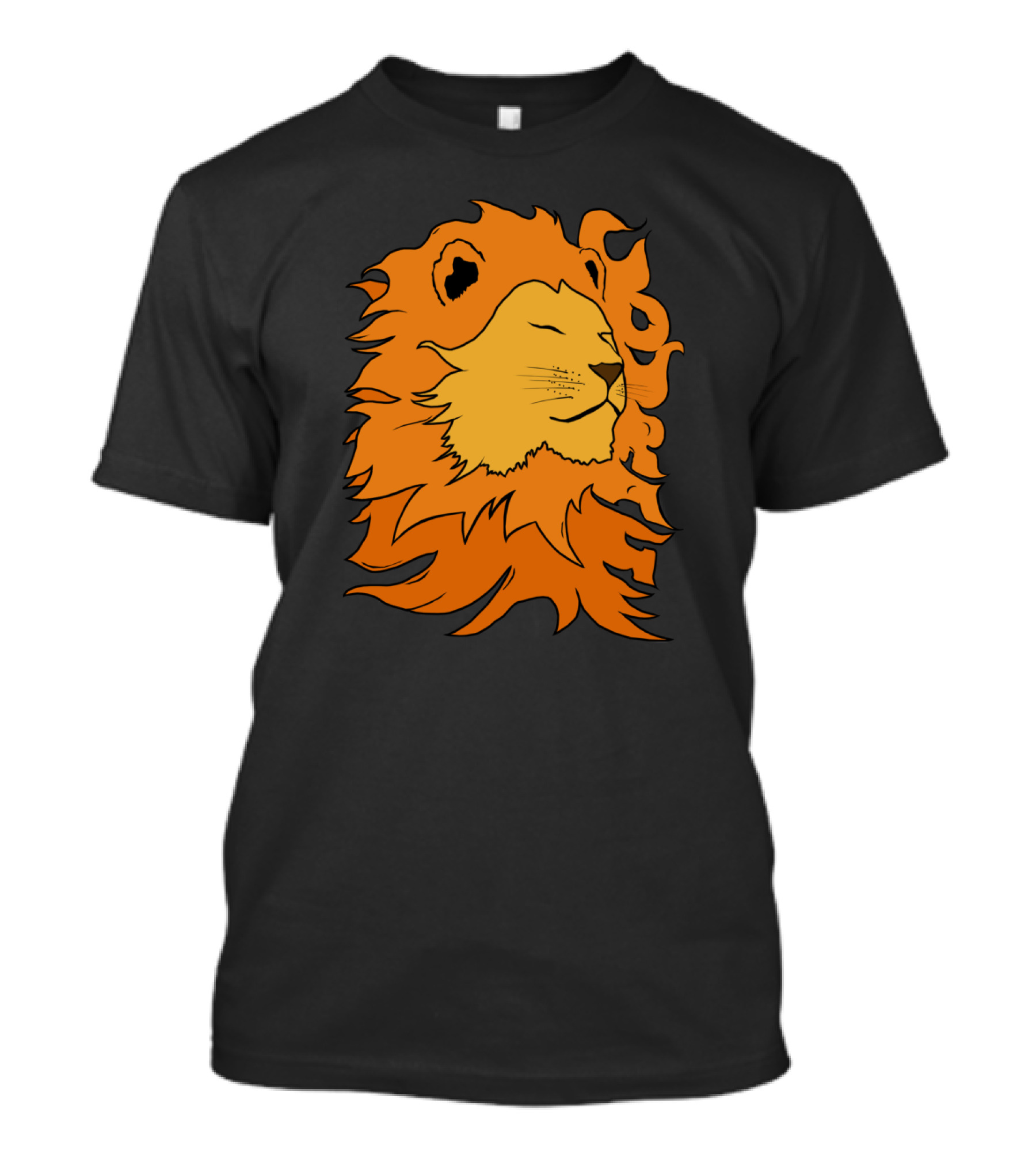 Find Courage Roaring Lion T-Shirt