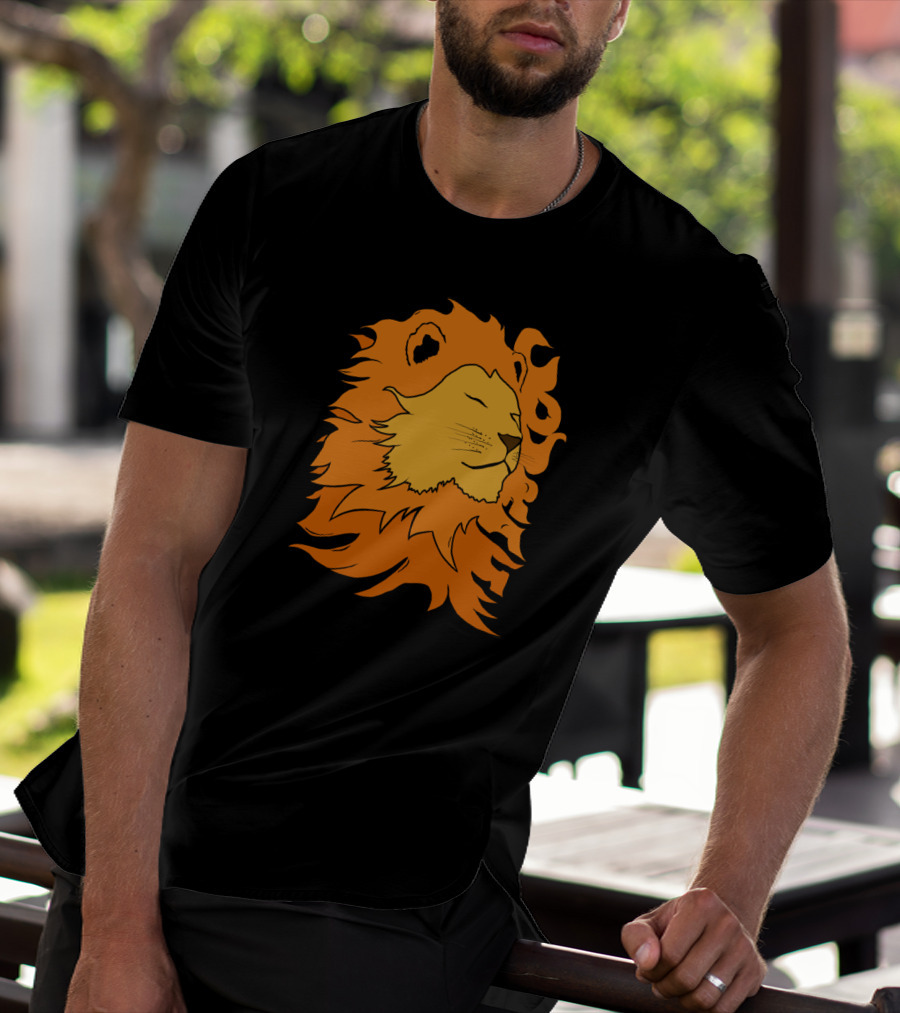 Find Courage Roaring Lion T-Shirt