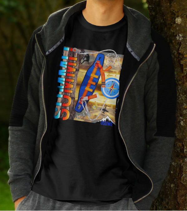 USWE Summit Adventure Gear Compass Climbing Flight T-Shirt