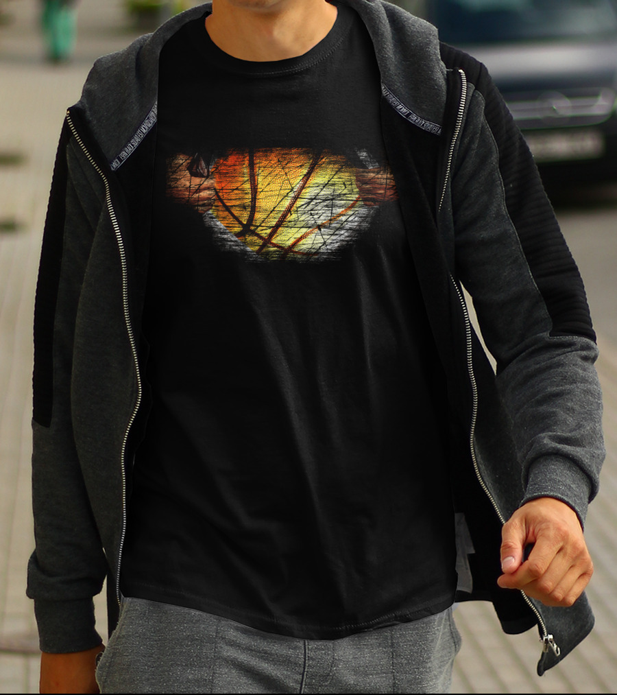 Basketball Player Heart In Me T-Shirt