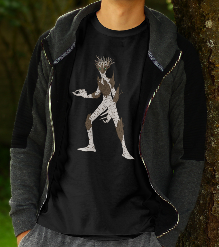 Birch Willow Creature With Tree-Like Features T-Shirt