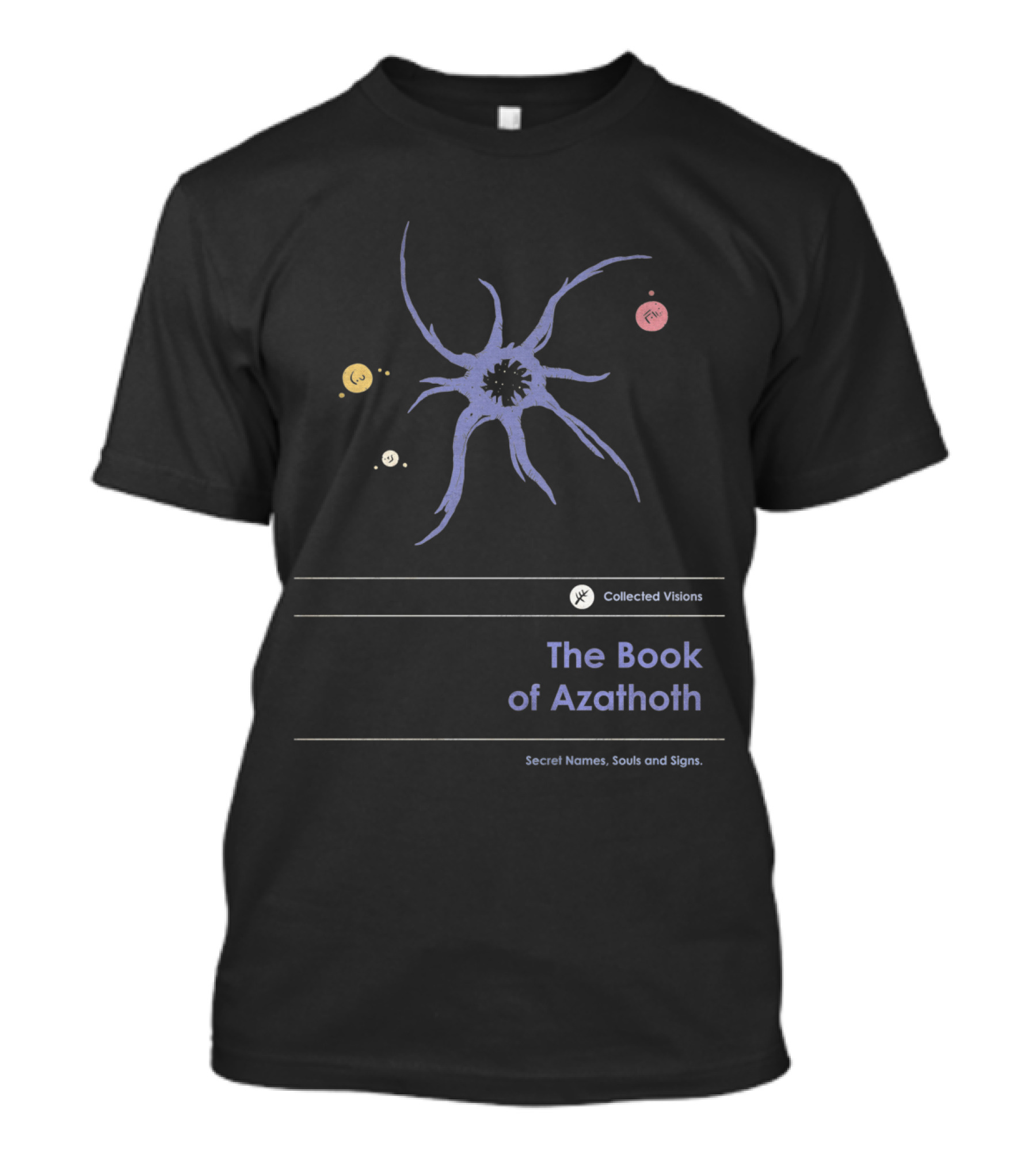Collected Visions The Book Of Azathoth Secret Names Souls And Signs T-Shirt