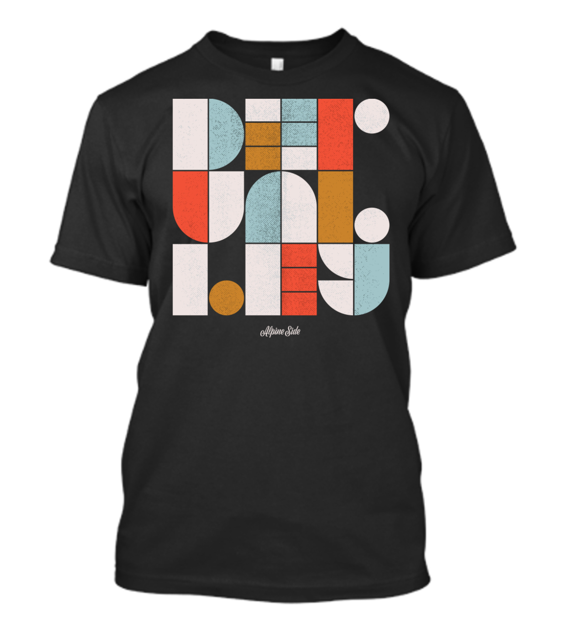 Deer Valley Alpine Side Geometric T-Shirt