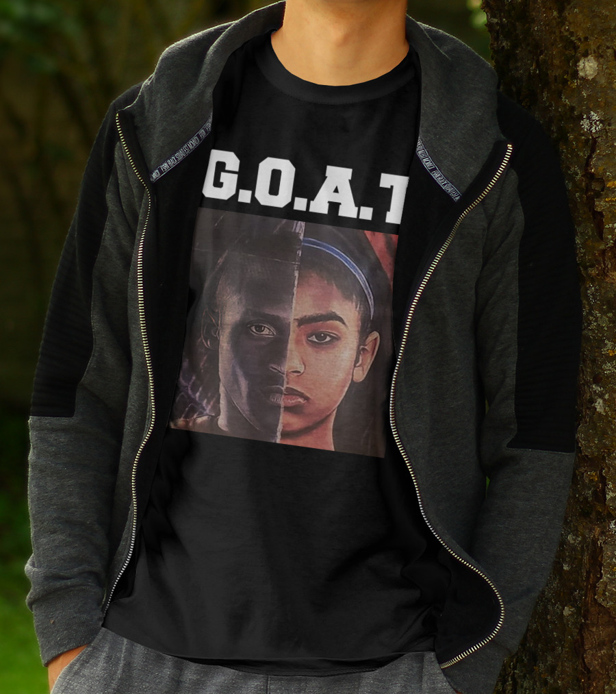 G.O.A.T Kobe Bryant Split Face T-Shirt