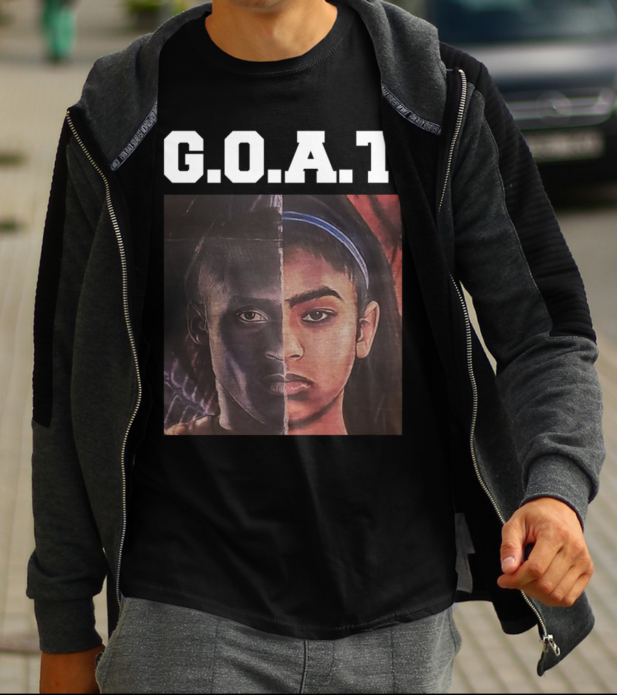 G.O.A.T Kobe Bryant Split Face T-Shirt