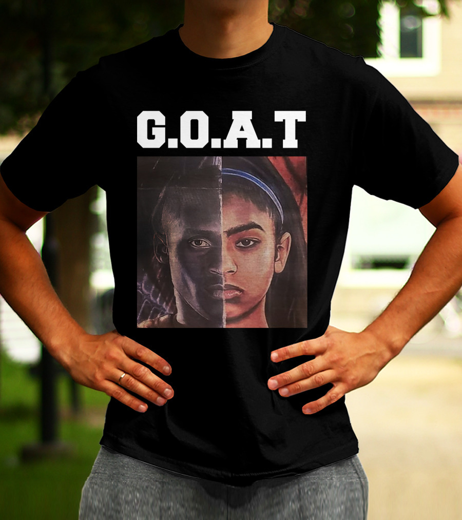 G.O.A.T Kobe Bryant Split Face T-Shirt