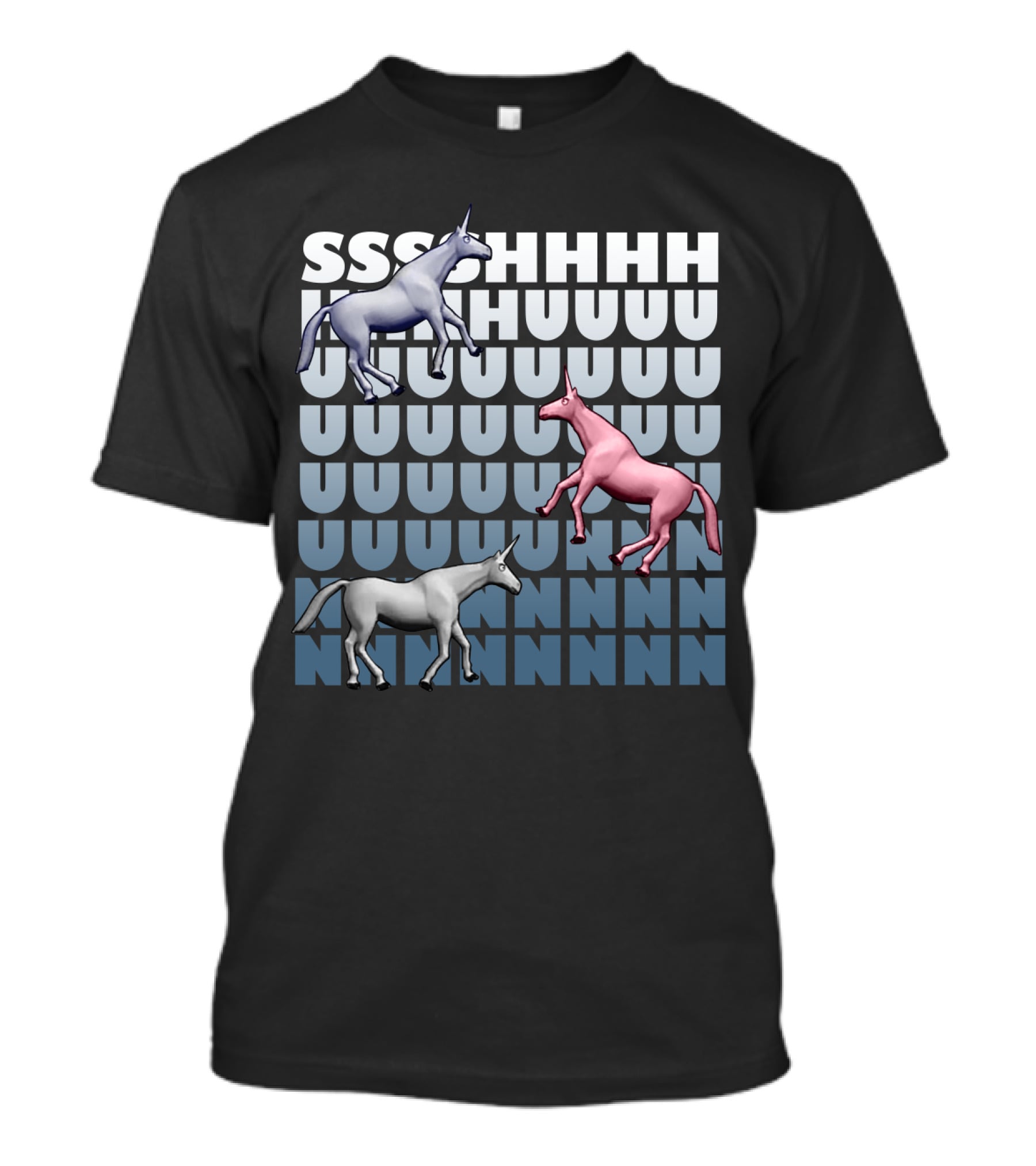 SHUN Unicorn SHHHUUUNN T-Shirt