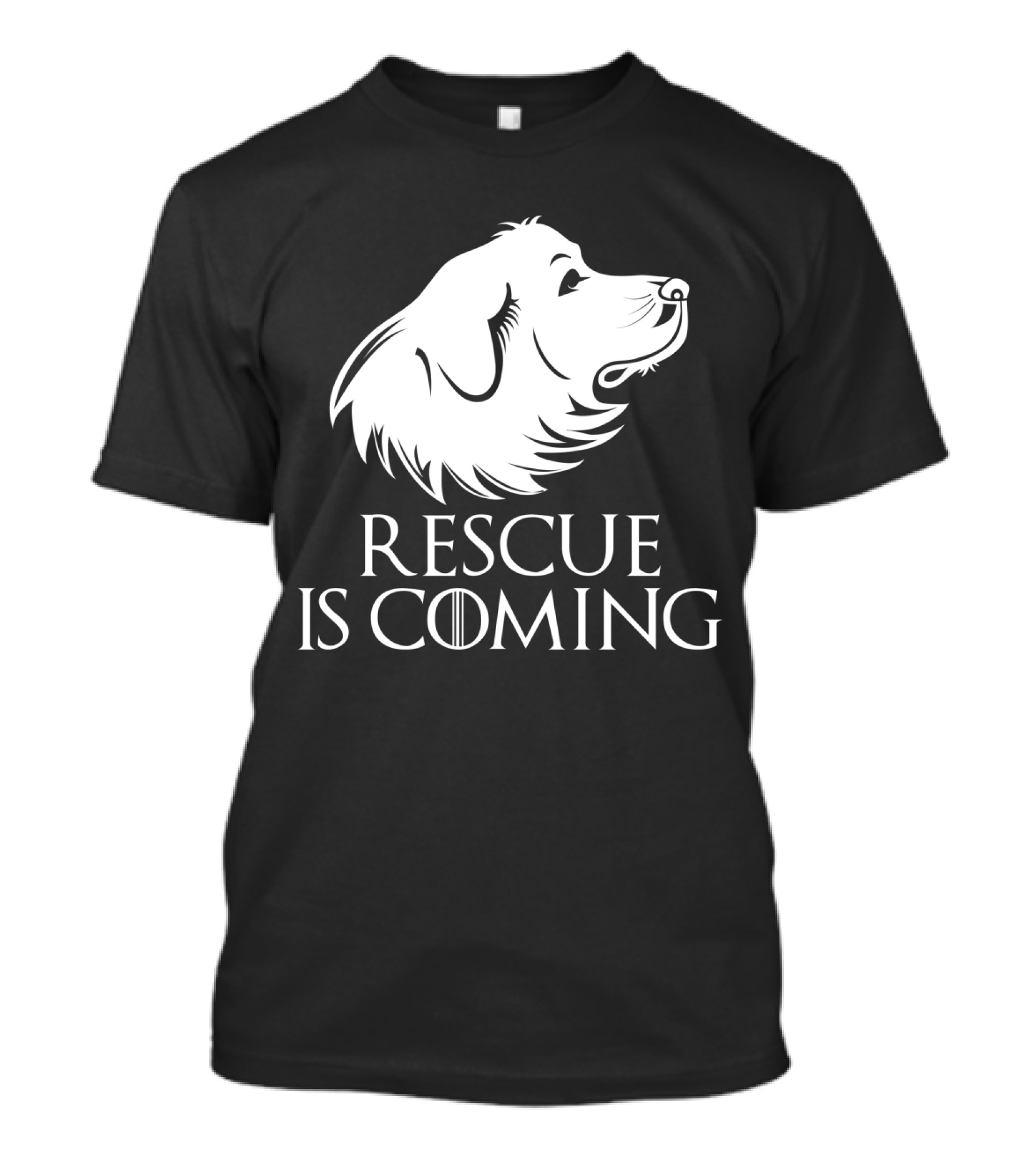 Game Of Thrones Rescue Is Coming Dog-Themed T-Shirt