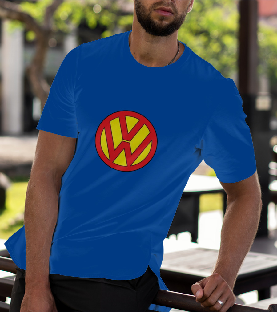 VW Superman Logo Mashup T-Shirt