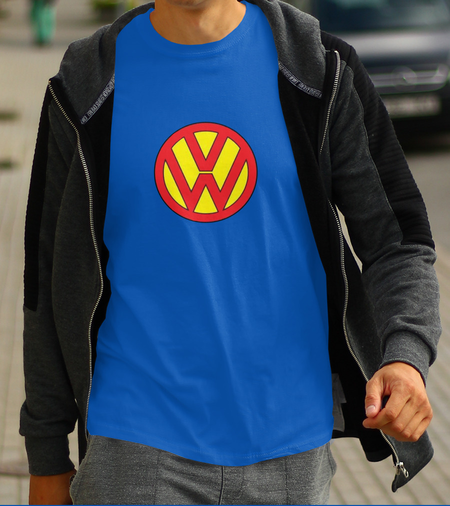 VW Superman Logo Mashup T-Shirt