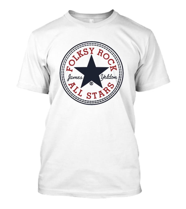 Converse Folksy Rock All Stars James Yeldon T-Shirt