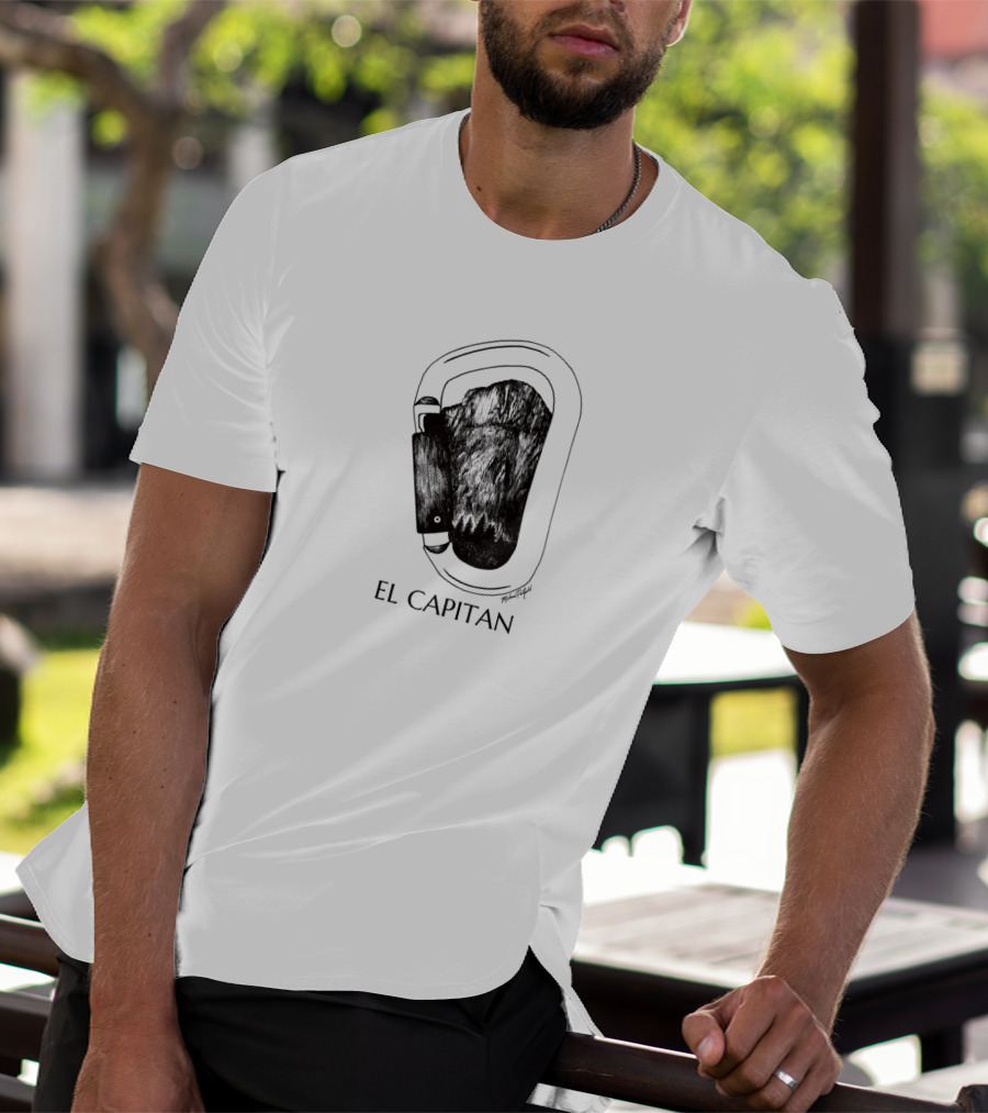 El Capitan Carabiner Adventure Climbing T-Shirt