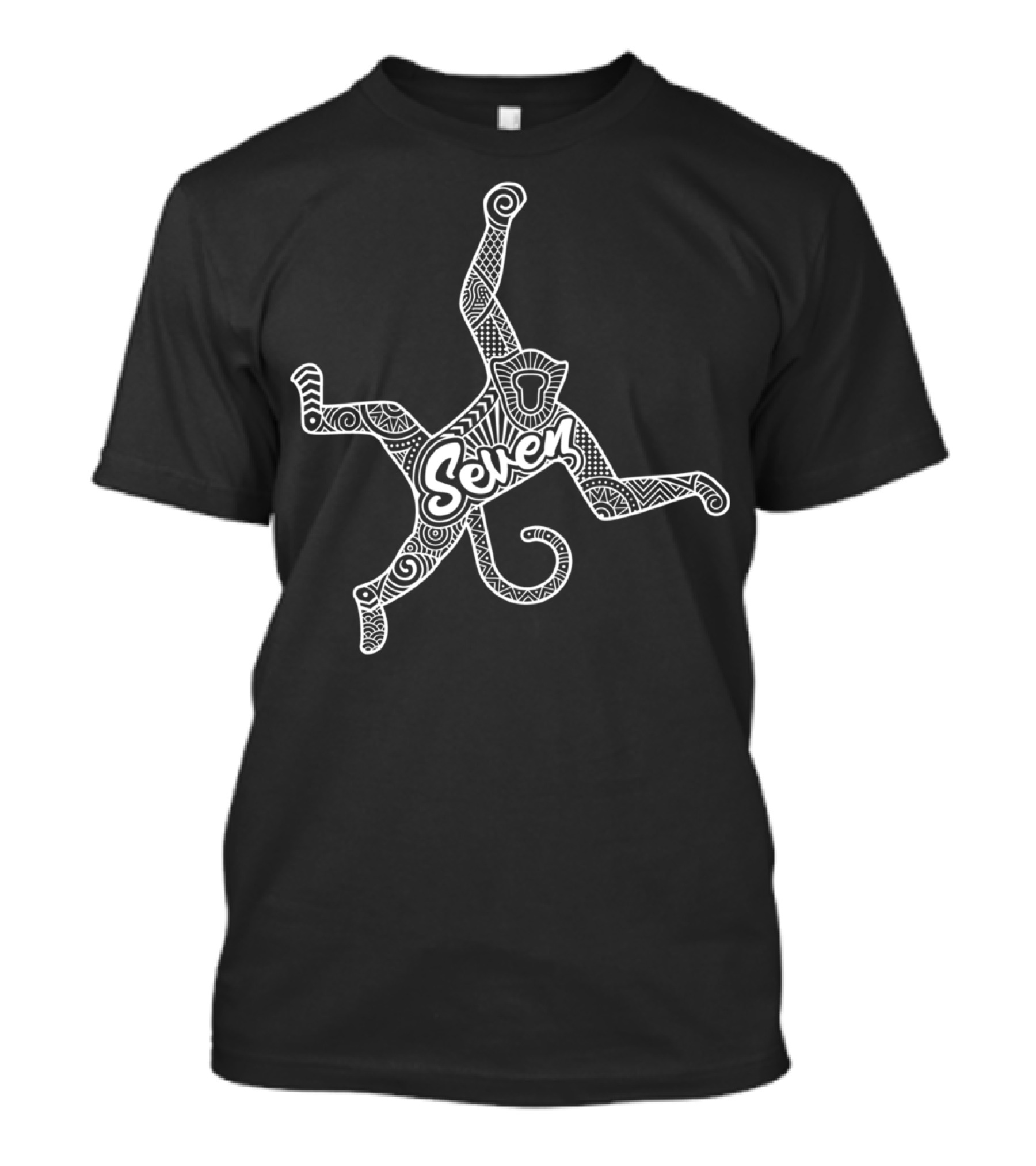 Enneagram Type 7 Seven Monkey T-Shirt