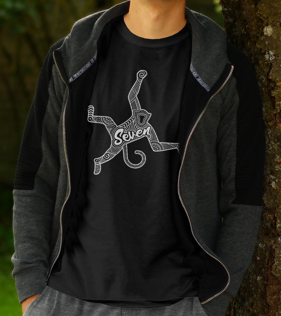 Enneagram Type 7 Seven Monkey T-Shirt