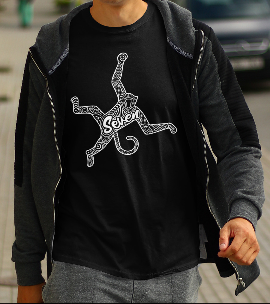 Enneagram Type 7 Seven Monkey T-Shirt