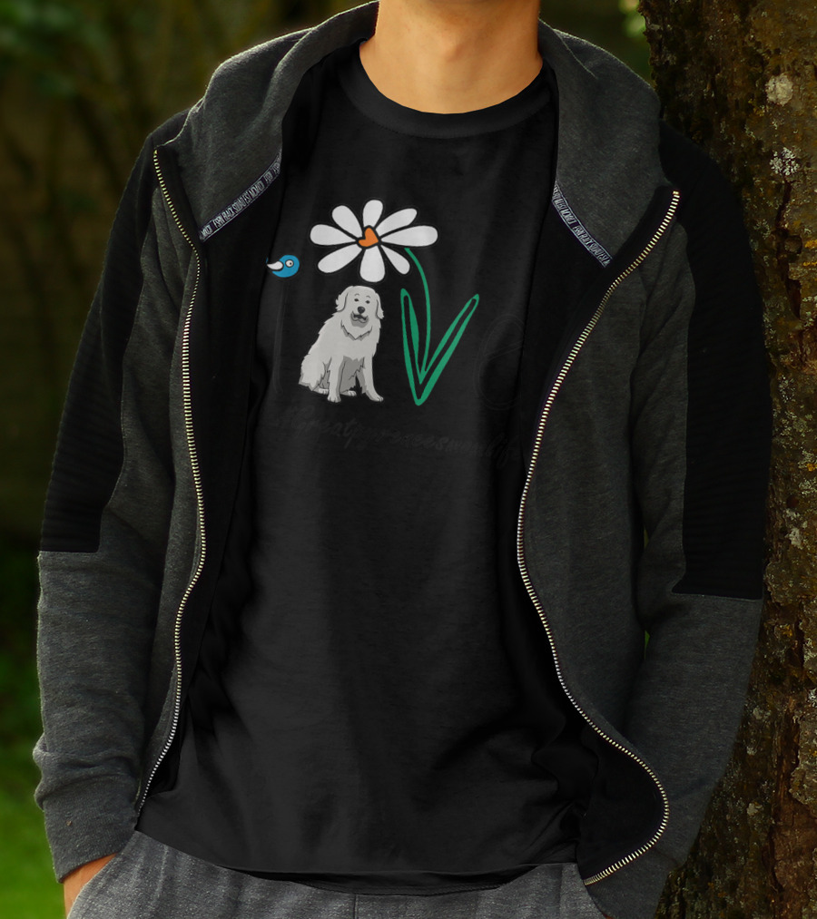 Love Great Pyrenees Mom Life #Greatpyreneesmomlife T-Shirt