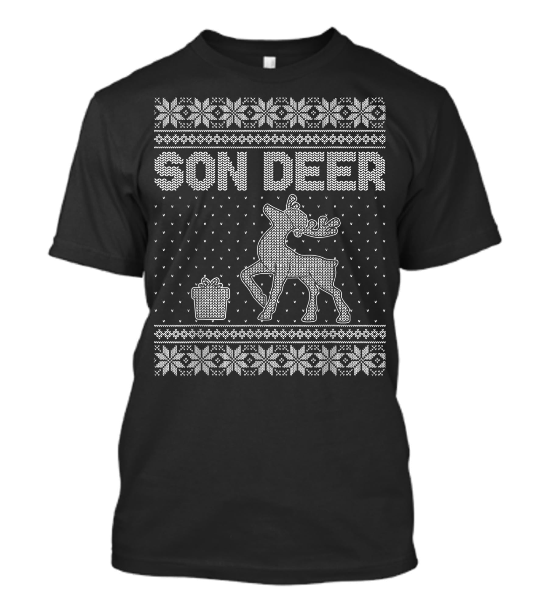 Son Deer Matching Family Christmas T-Shirt