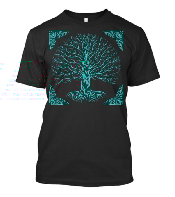 Yggdrasil Tree Of Life Norse Mythology Viking Symbol Norse Gods T-Shirt