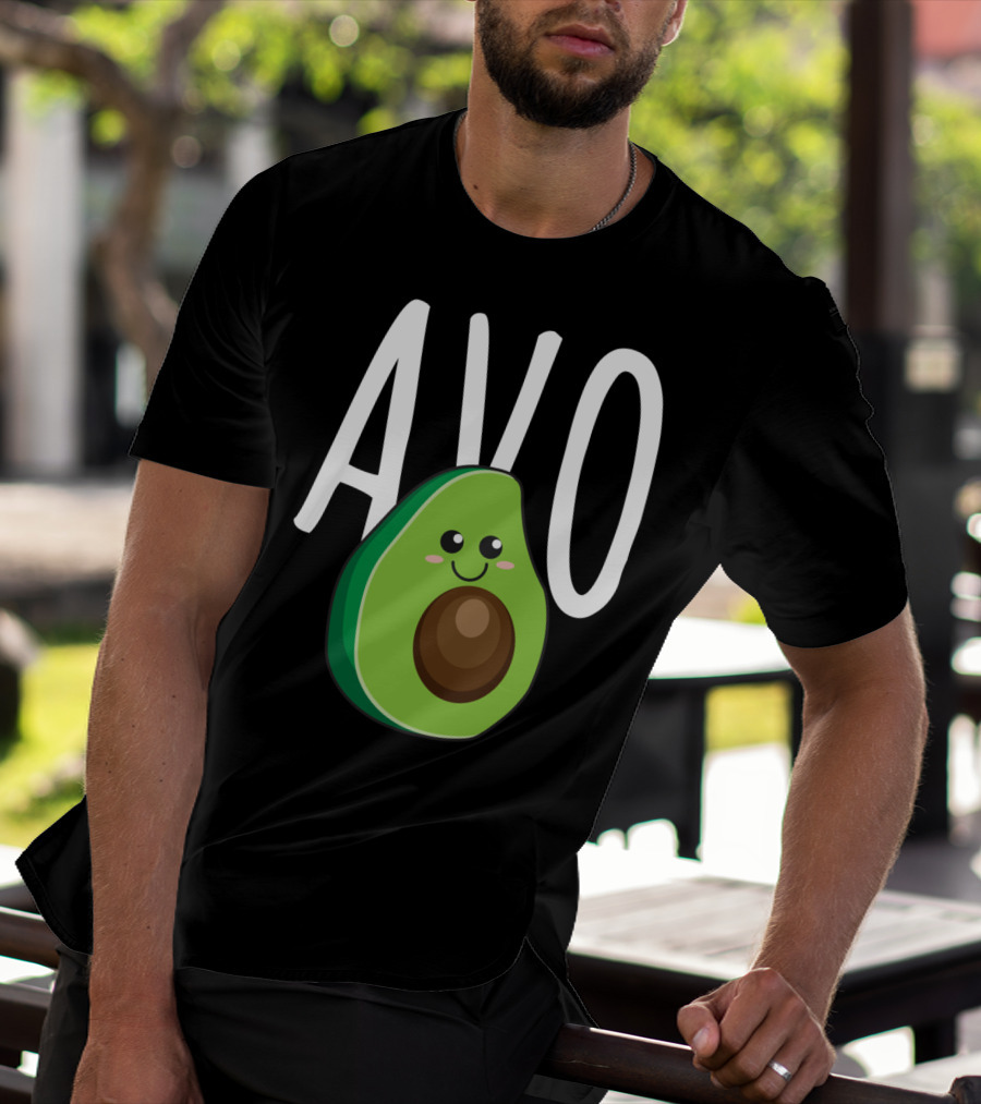 Avo Avocado Cute Vegan Couples Loves Matching T-Shirt