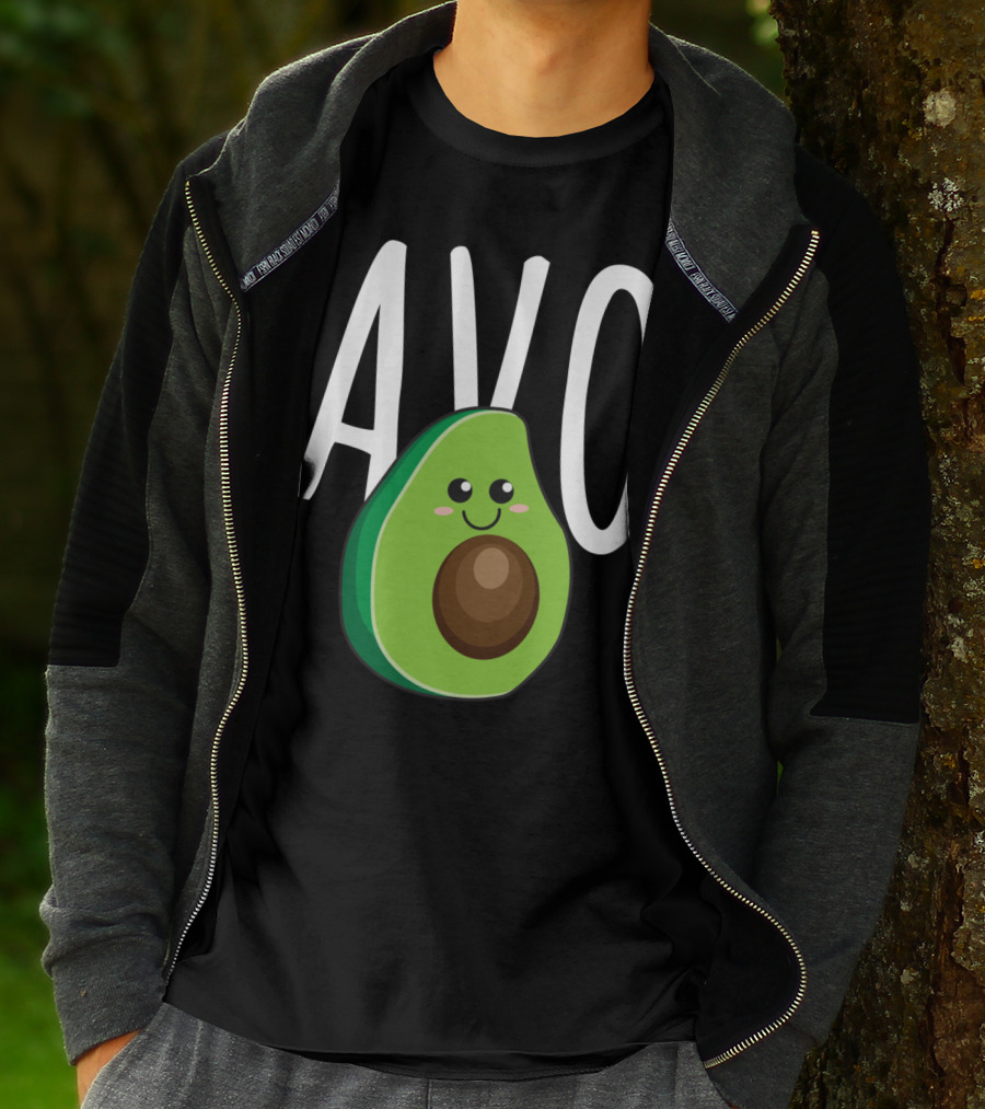 Avo Avocado Cute Vegan Couples Loves Matching T-Shirt