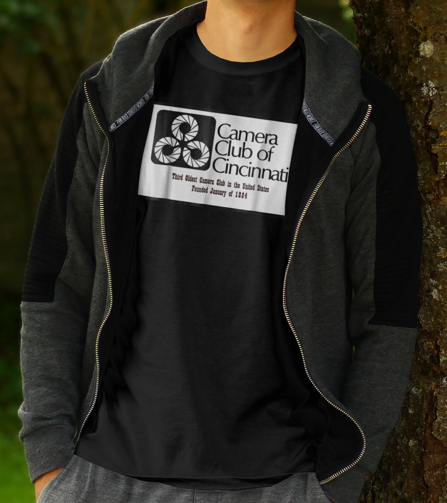 Camera Club Of Cincinnati Third Oldest Camera Club In The United States Founded January Of 1884 T-Shirt