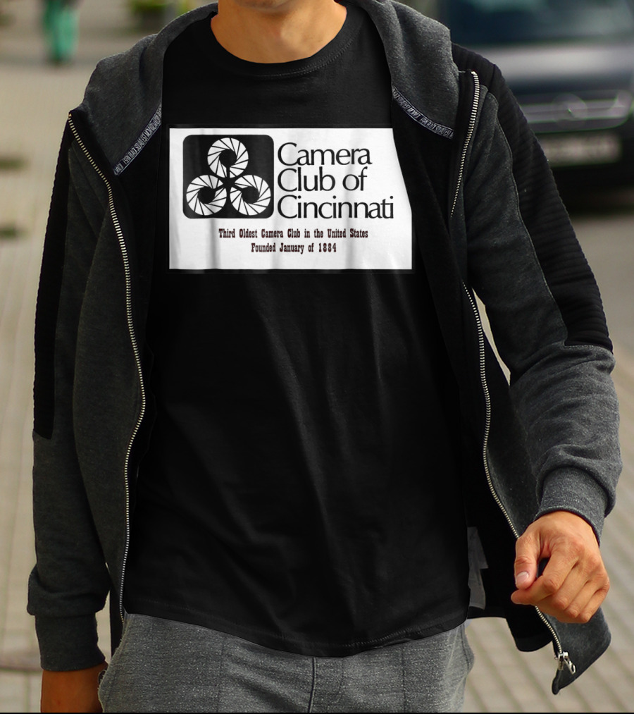 Camera Club Of Cincinnati Third Oldest Camera Club In The United States Founded January Of 1884 T-Shirt