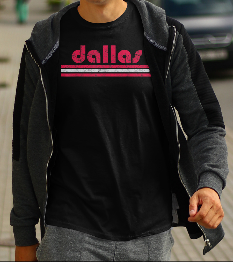 Dallas Texas Futbol Soccer Outdoor Urban T-Shirt