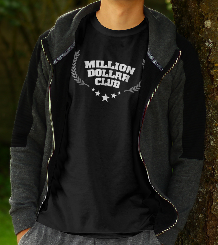 Million Dollar Club Award Laurel Stars T-Shirt