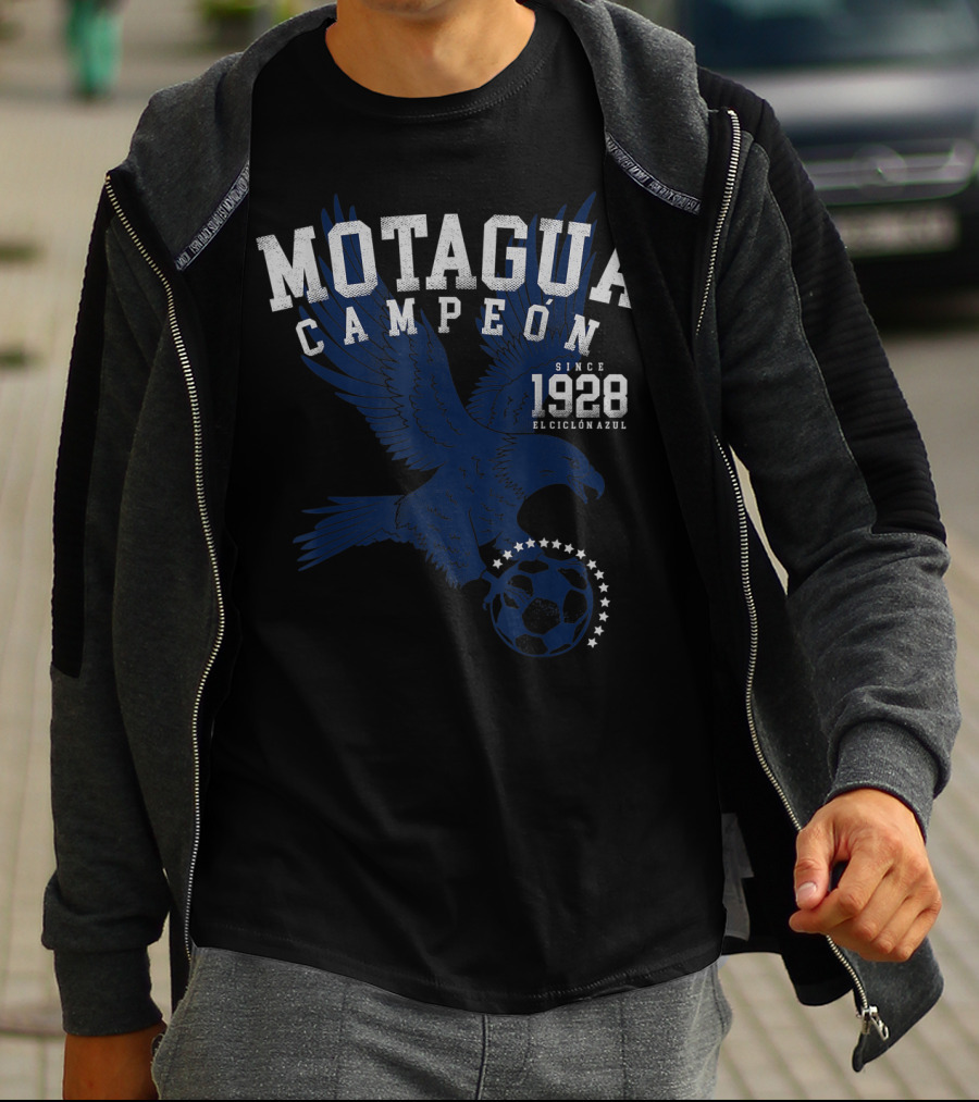 Motagua Campeon El Ciclón Azul Since 1928 T-Shirt