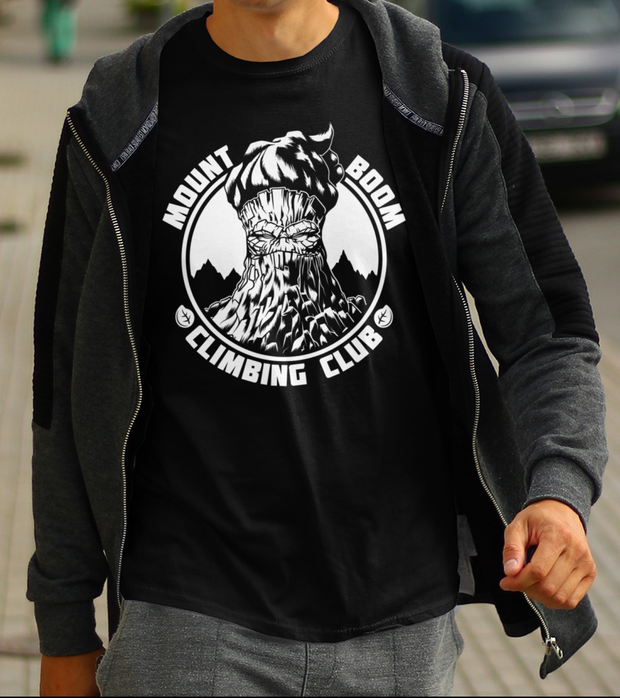 Mount Boom Climbing Club Volcano Adventure T-Shirt