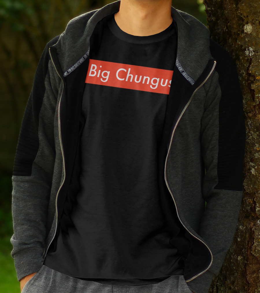 Big Chungus Meme Red Box T-Shirt
