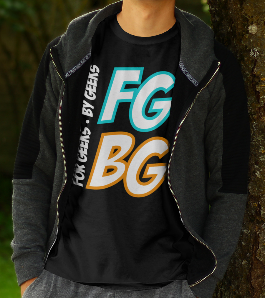 FG BG For Geeks By Geeks T-Shirt