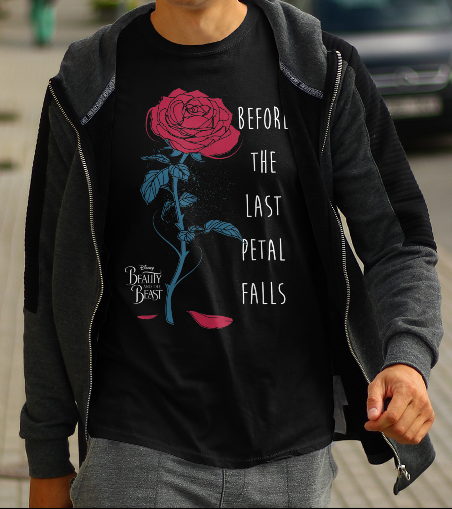 Disney Beauty And The Beast Before The Last Petal Falls T-Shirt