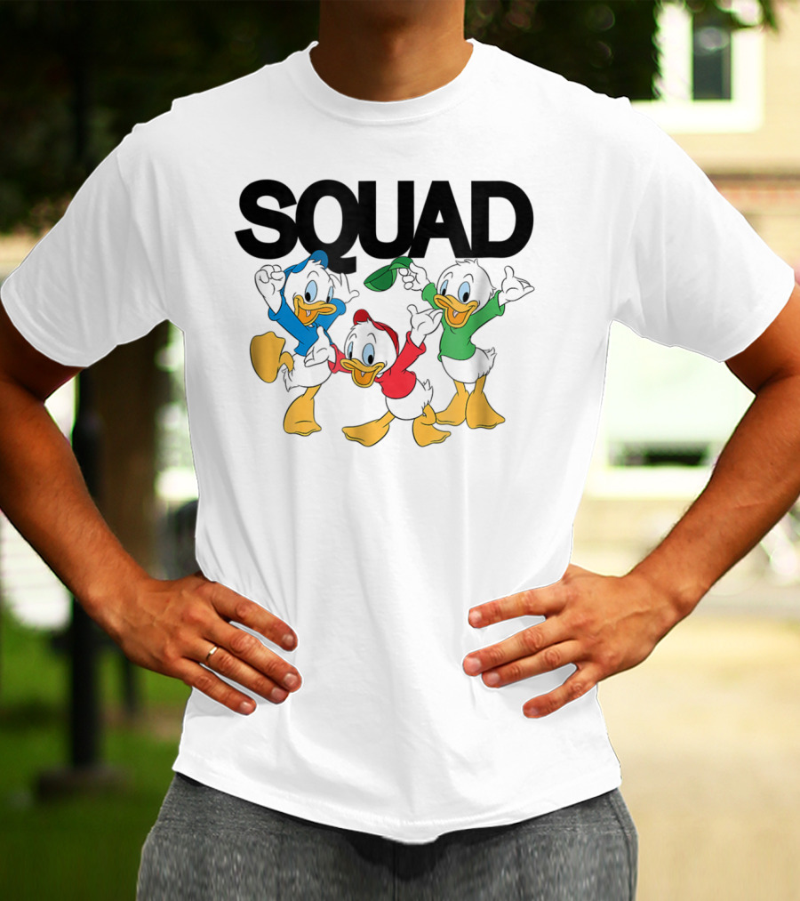 SQUAD Disney Donald Duck's Nephews Huey Dewey Louie T-Shirt