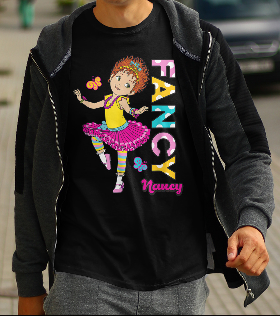 Disney Fancy Nancy Dancing With Nancy Colorful Ballet Outfit Fun T-Shirt