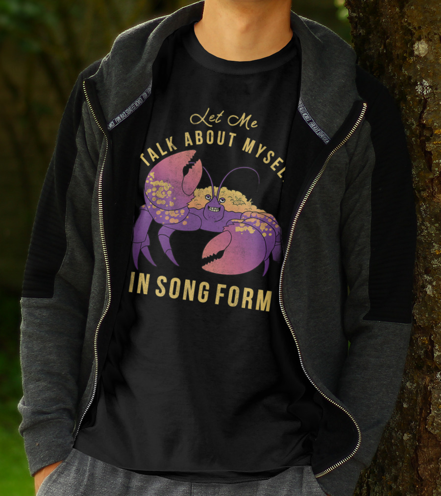 Disney Moana Let Me Talk About Myself In Song Form Tamatoa T-Shirt