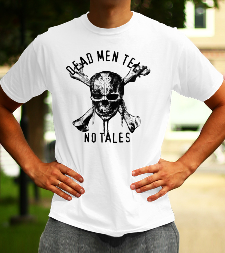 Disney Pirates Dead Men Tell No Tales Skull T-Shirt