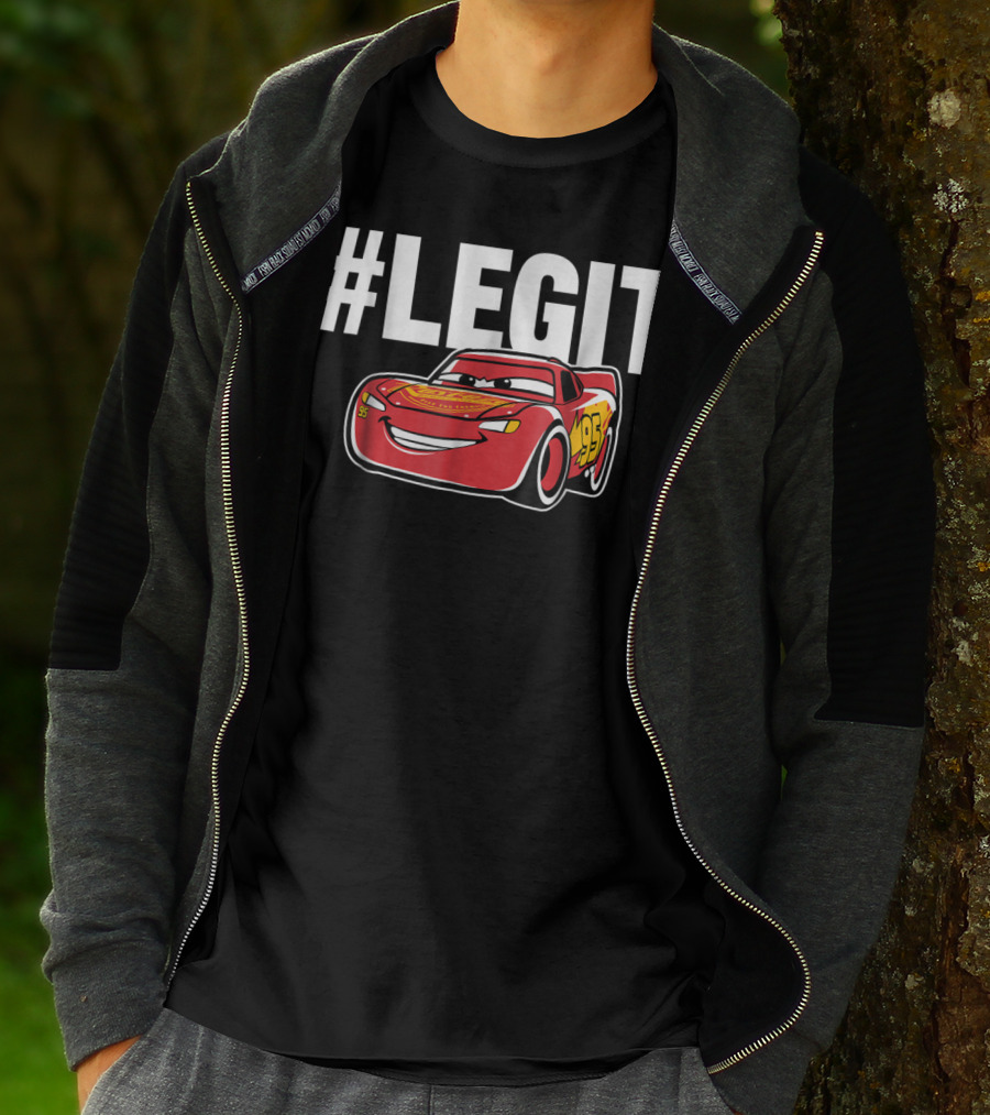 Legit Disney Pixar Cars 3 Lightning McQueen 95 T-Shirt