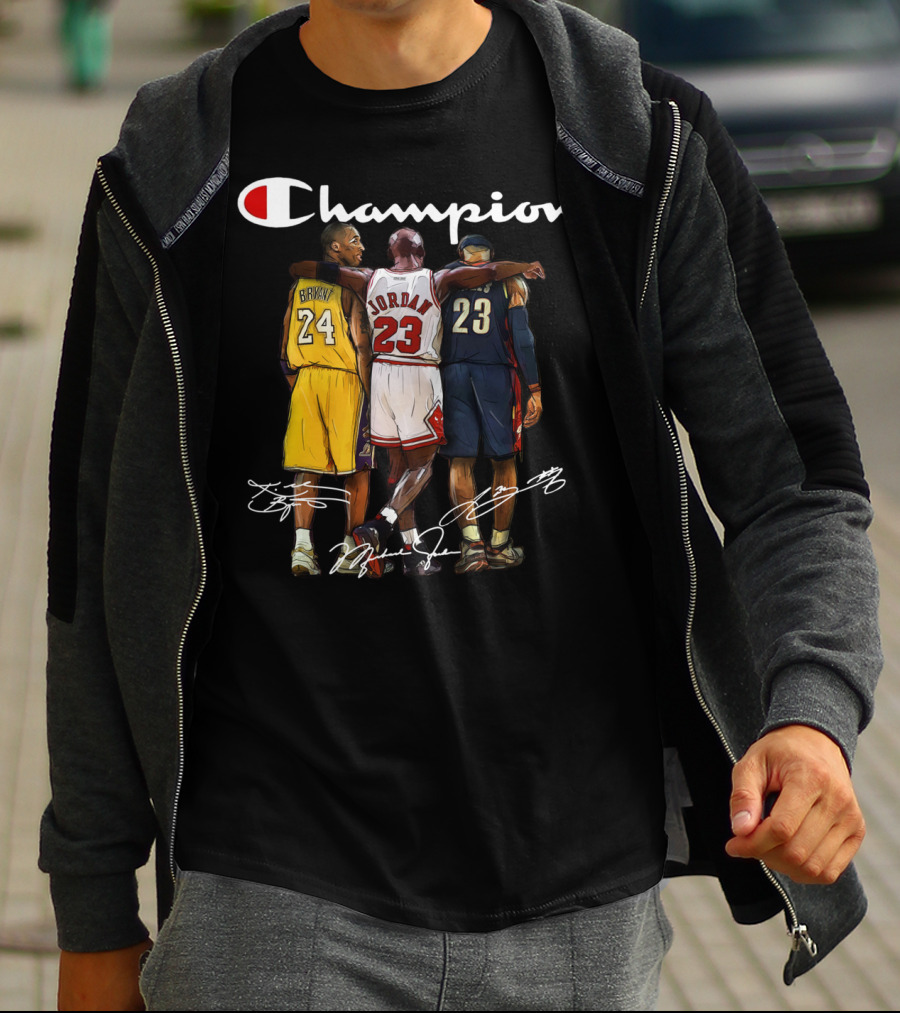 Champion Basketball Bryant Jordan 23 24 23 T-Shirt