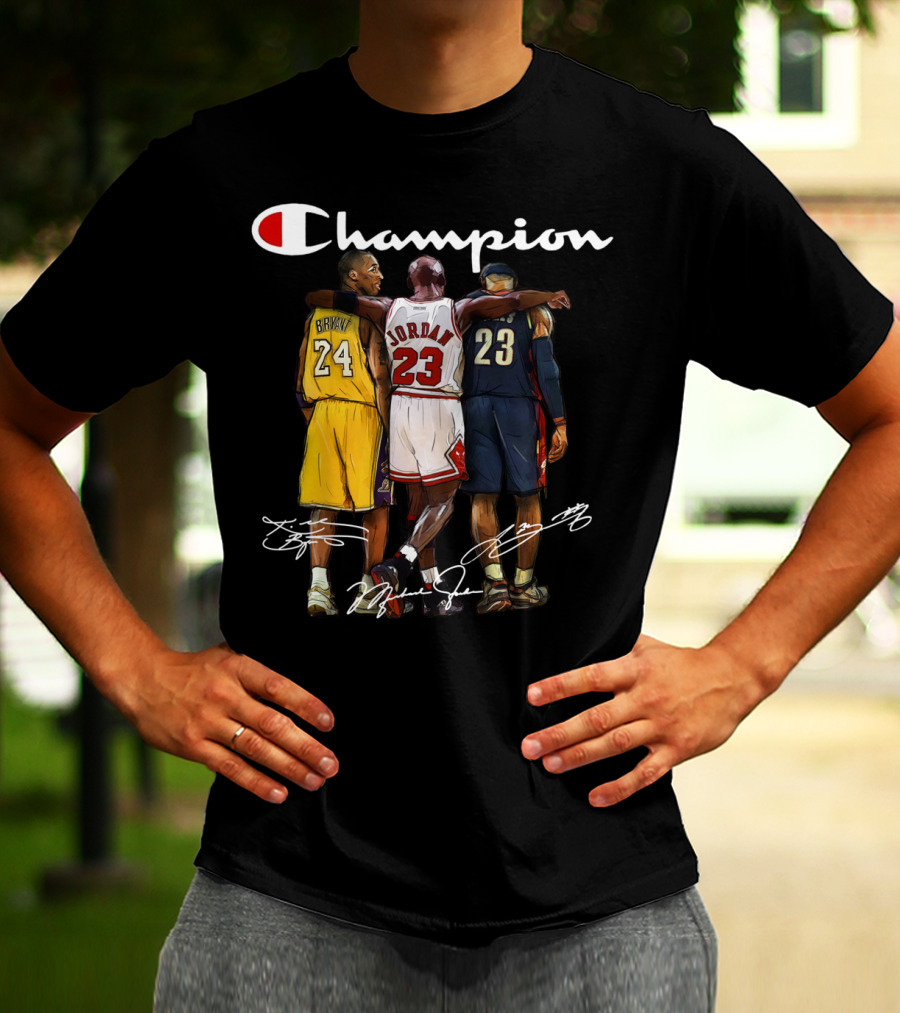 Champion Basketball Bryant Jordan 23 24 23 T-Shirt
