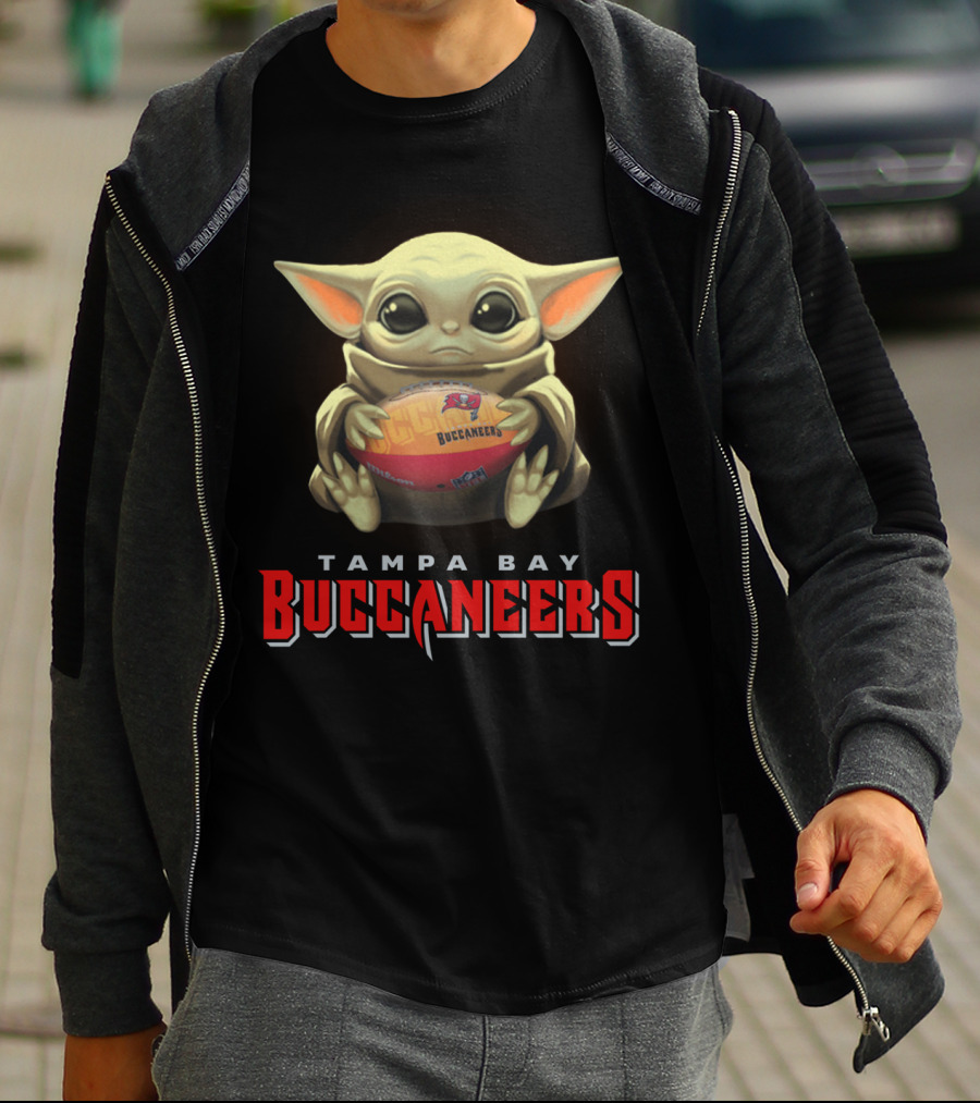 Tampa Bay Buccaneers Yoda Star Wars Fans T-Shirt