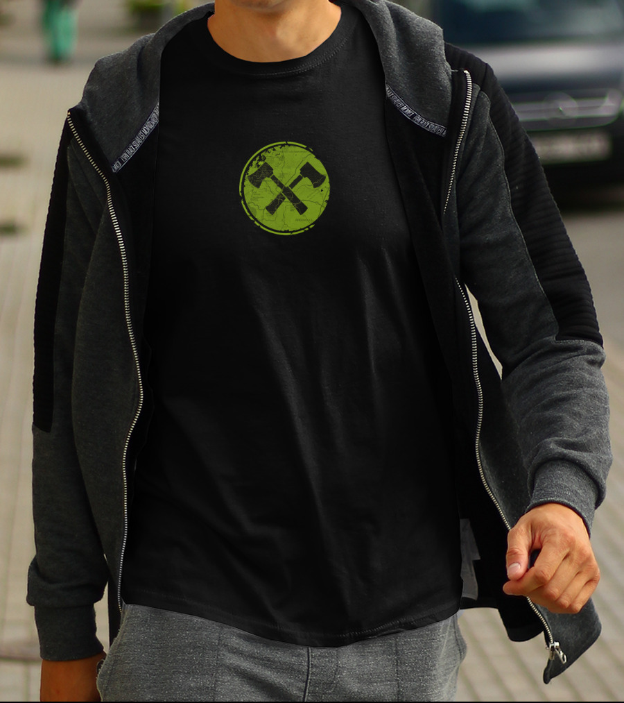 Trail Maker AVL Ed Crossed Axes Circle T-Shirt