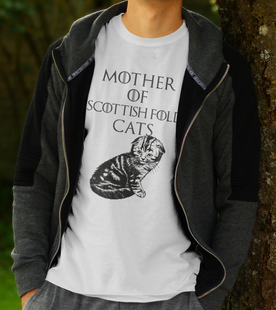 MOTHER OF SCOTTISH FOLD CATS T-Shirt