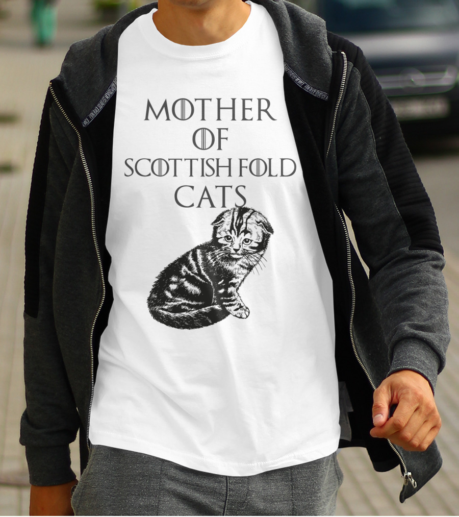 MOTHER OF SCOTTISH FOLD CATS T-Shirt